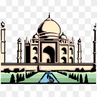 Taj Mahal Clipart Logo - Taj Mahal Vector Png Transparent Png