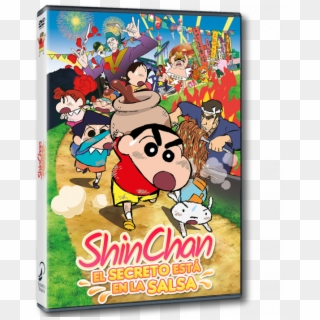 El Secreto Está En La Salsa Dvd - Shin Chan Clipart