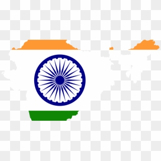 India Map Flag 1170x - 104 Satellites Launched By Isro Clipart