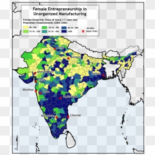 What Explains Gender Differences In India What Can - Income Inequality Map Of India Clipart