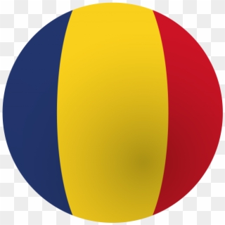 Romania Flag Icon - Circle Clipart