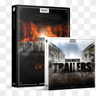 Cinematic Trailers Sound Effects Library Product Box - Poster Clipart