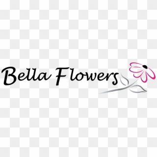 Bella Flowers Logo-01 - Calligraphy Clipart