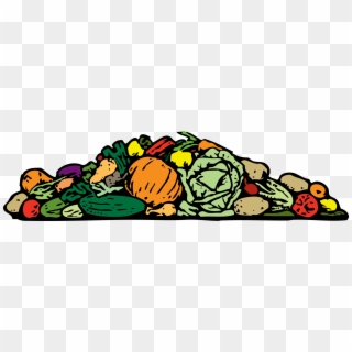 Vegetable Food Computer Icons Cabbage Fruit - Pile Of Vegetables Clipart