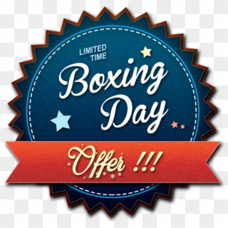 Free Boxing Day Png Image - Label Clipart