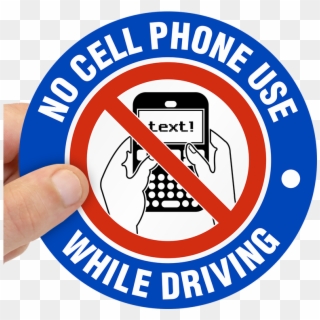 No Cellphone Use Label - Emblem Clipart