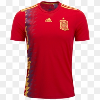 Tshirtfc - Store - Spain Home Jersey 2018 Clipart