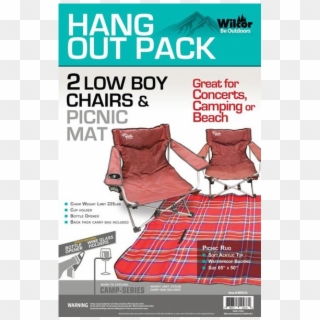Chair Picnic Set - Tartan Clipart