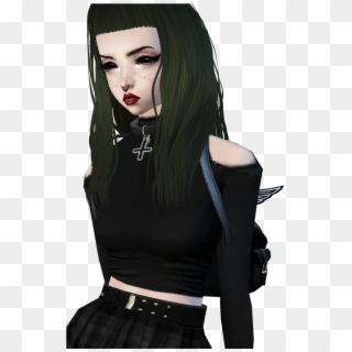 I Started Using Imvu Again Yesterday, I Still Had Loads - Goth Subculture Clipart