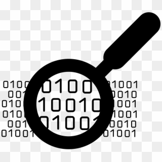 Png File Svg - Data Magnifying Glass Icon Clipart