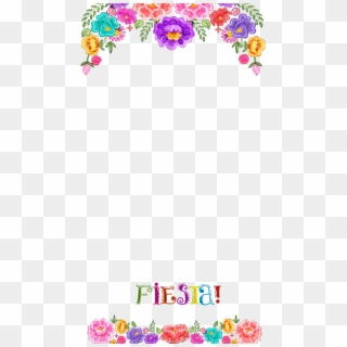 It's A Fiesta - Mexican Theme Snapchat Filter Clipart