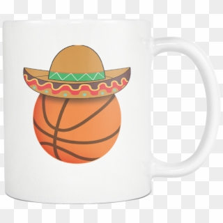 Funny Basketball Mexican Sports Clipart