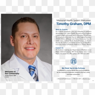 8 May - Dr Timothy Graham Podiatrist Clipart