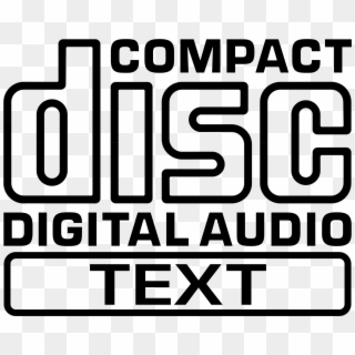 Compact Disc Text Logo Clipart