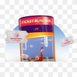 1 - Chuck E Cheese Ticket Blaster Clipart