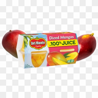 Diced Mangos In 100% Juice, Fruit Cup® Snacks - Mango Fruit Cup Clipart