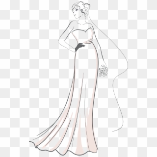 The White Closet - Gown Clipart