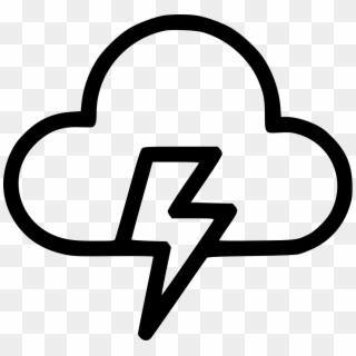 Weather Thunder Cloud Light Cloudy Lightning Comments - Cloud Clipart