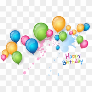 Happy Birthday Balloon Png Clipart