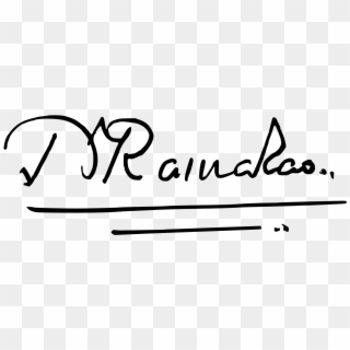 Nt Rama Rao Signature Clipart
