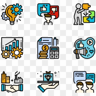 Business Management - Daily Routine Icon Png Clipart