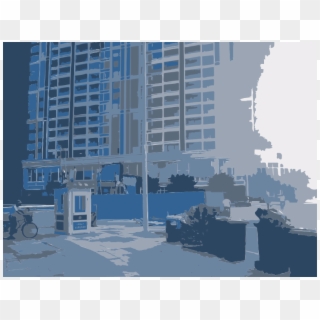 Free 1239961315656 - Tower Block Clipart
