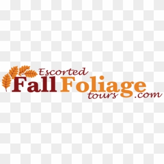 Escorted Fall Foliage Tours - Graphic Design Clipart