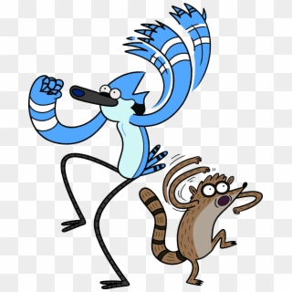Adventure Time Watch Online - Regular Show Mordecai And Rigby Clipart