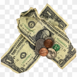 Dollar And Change 1 - Dollar Bill Clipart