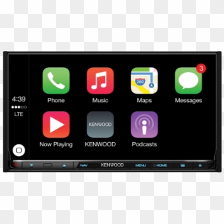 0" Wvga, Navigation System With Built-in Bluetooth, - Kenwood Ddx6702s Clipart