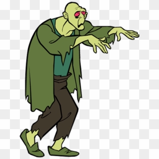 The Zombie From "which Witch Is Which - Monsters From Scooby Doo Clipart