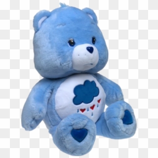 Blue, Doll, And Care Bear Image - Plush Care Bear Grumpy Clipart