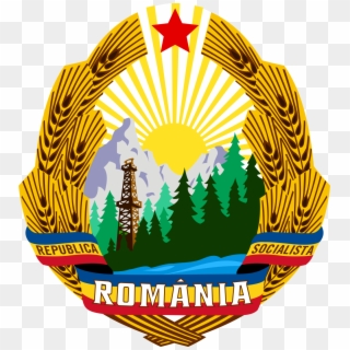 National Communism In Romania - Communist Romania Coat Of Arms Clipart