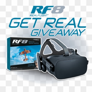 Enter To Win An Oculus Rift Vr Headset During The Realflight - Realflight 8 Vr Clipart