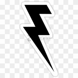 Free Png Killers Lightning Bolt Logo Png Image With - Stickers Png Black And White Clipart
