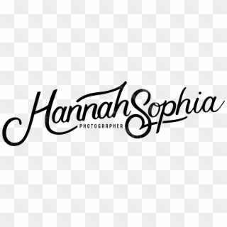 Hannah Sophia Photographer - Calligraphy Clipart