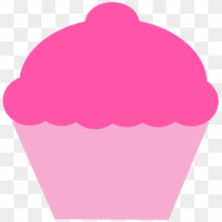 Small Clipart Light Pink - Light Pink Cupcake Clipart - Png Download