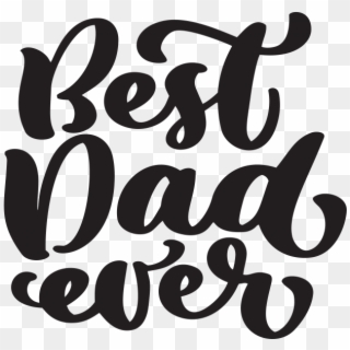 Fathers Day Greeting Quotes - Worlds Best Dad Black And White Clipart