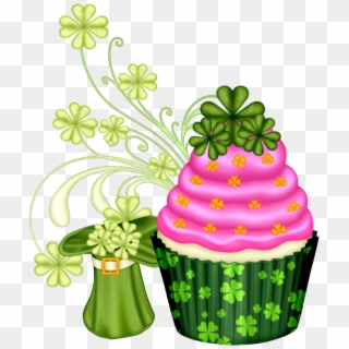 Cupcake Clipart, - St Patricks Day Bake Sale - Png Download