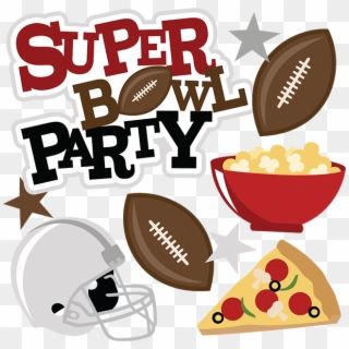 Super Bowl Party Svg Scrapbook Collection Super Bowl - Super Bowl Party Png Clipart