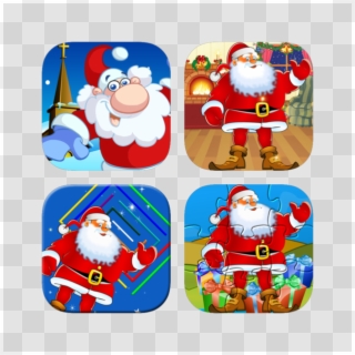 Christmas Party Game Box 4 - Santa Claus Clipart