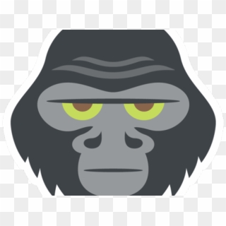 Cartoon Gorilla Face Clipart