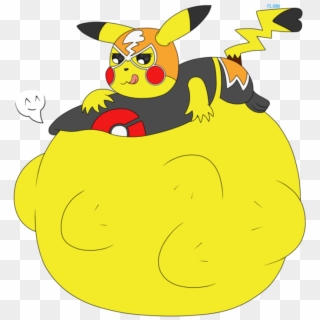 Pc] Pikachu Libre Vores Brais By Yoshilover1000 On - Love Kiss Eevee And Pikachu Clipart