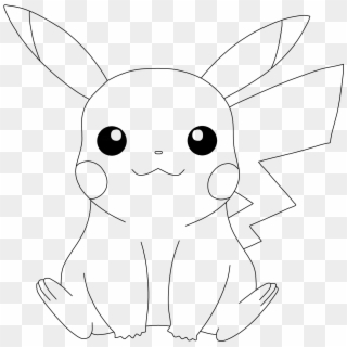 How To Draw Pikachu Step - Sketch Clipart