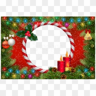 Free Png Best Stock Photos Christmas Frame Red Transparent - Christmas Ornament Clipart