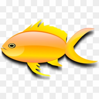 Goldfish Clipart - Gold Fish Clip Art - Png Download