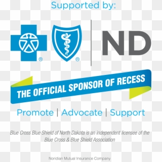 Bcbsnd Is The Official Sponsor Of Recess - Official Sponsor Clipart