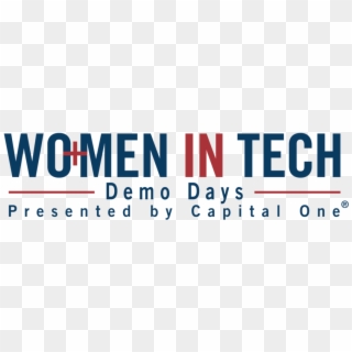 Women In Tech Demo Day Dc Presented By Capital One® - Oval Clipart