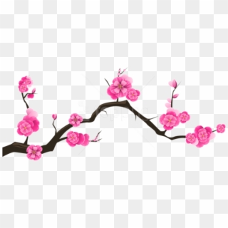Free Png Download Sakura Branch Transparent Png Images - Transparent Background Cherry Blossom Clip Art