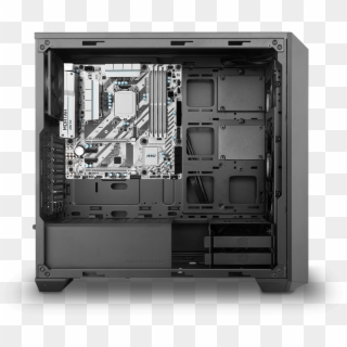Motherboard Tray Cut-outs Creatively Rearrange Space - Cooler Master Masterbox Pro 5 Rgb Clipart
